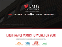 Tablet Screenshot of lmgfinance.ca